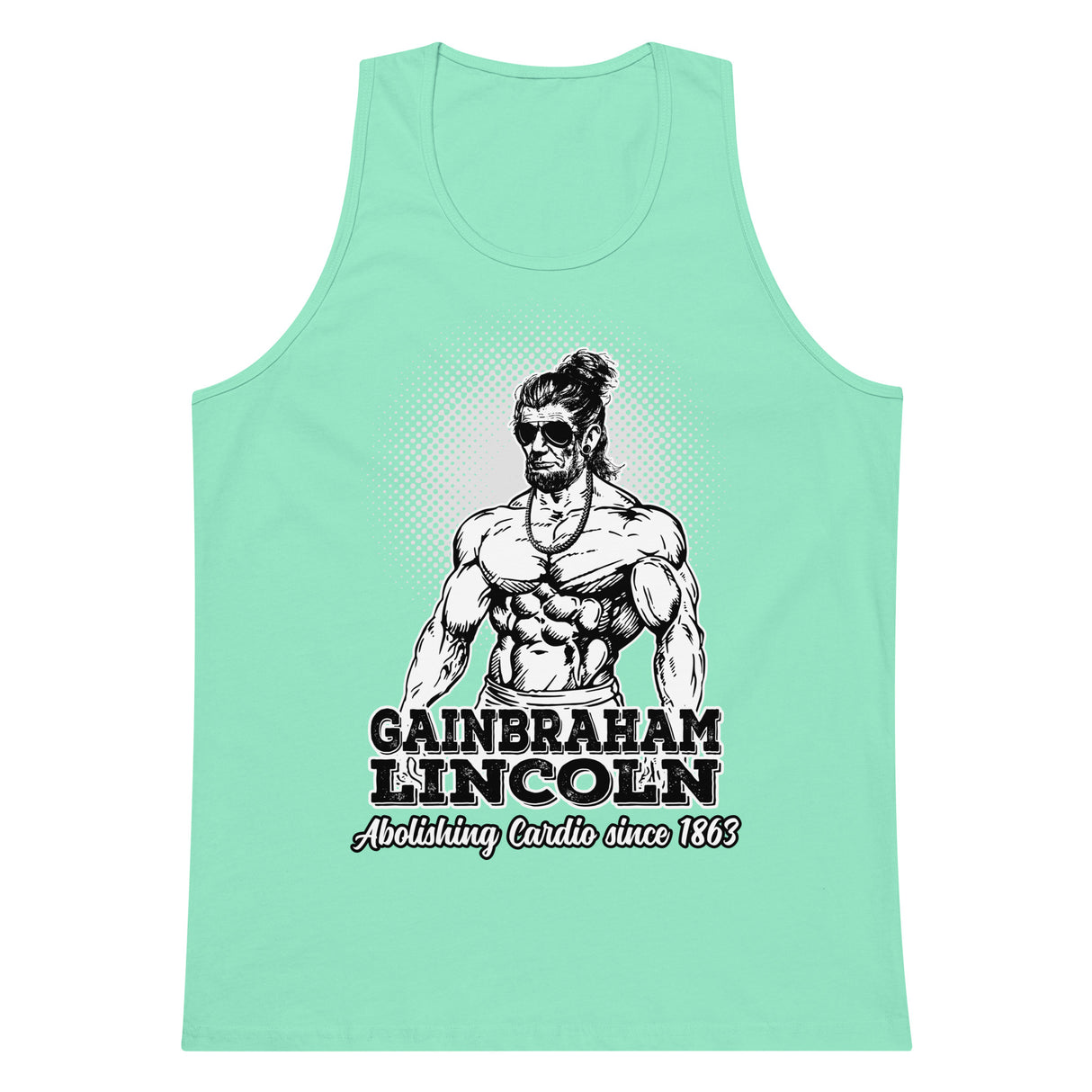 Gainbraham Lincoln Men’s Premium Tank Top