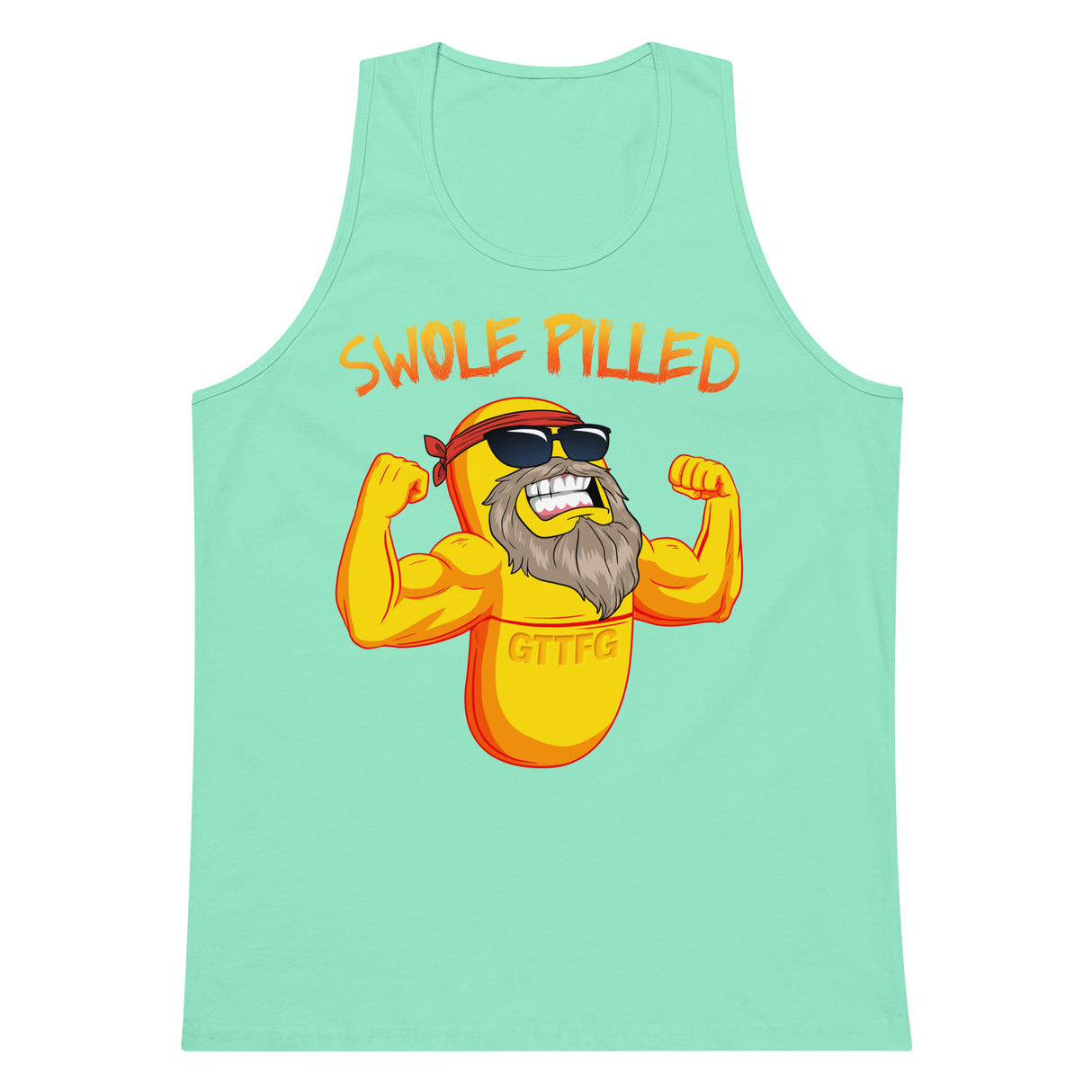 Swole Pilled Premium Tank Top