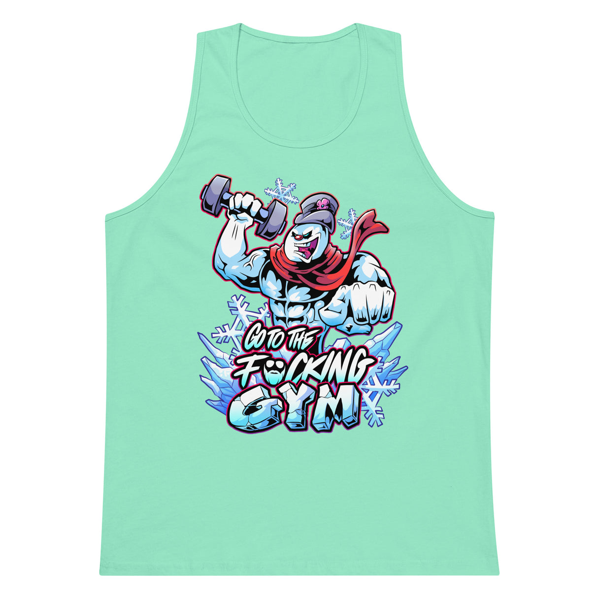 Frosty The SwoleMan Premium Tank Top