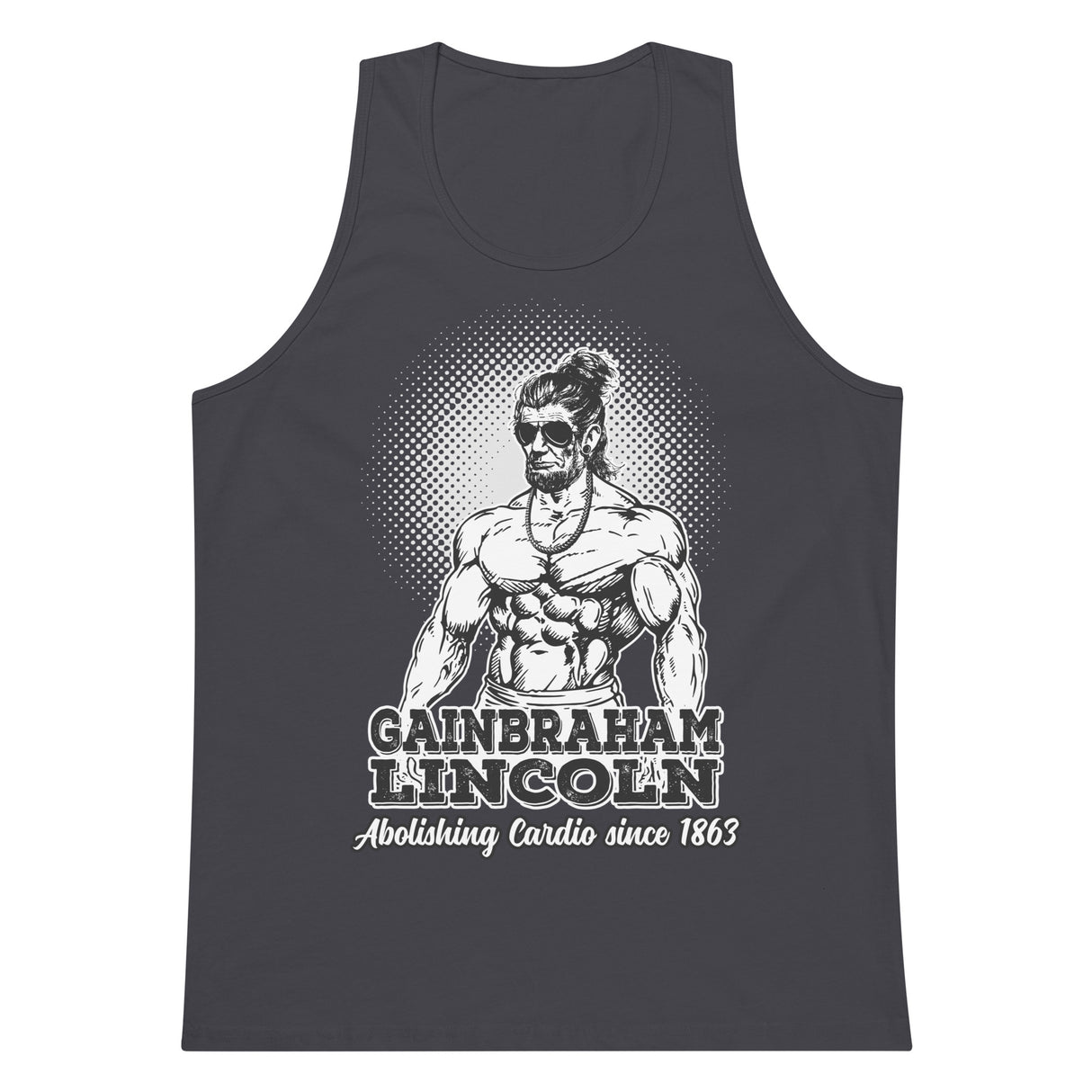 Gainbraham Lincoln Men’s Premium Tank Top