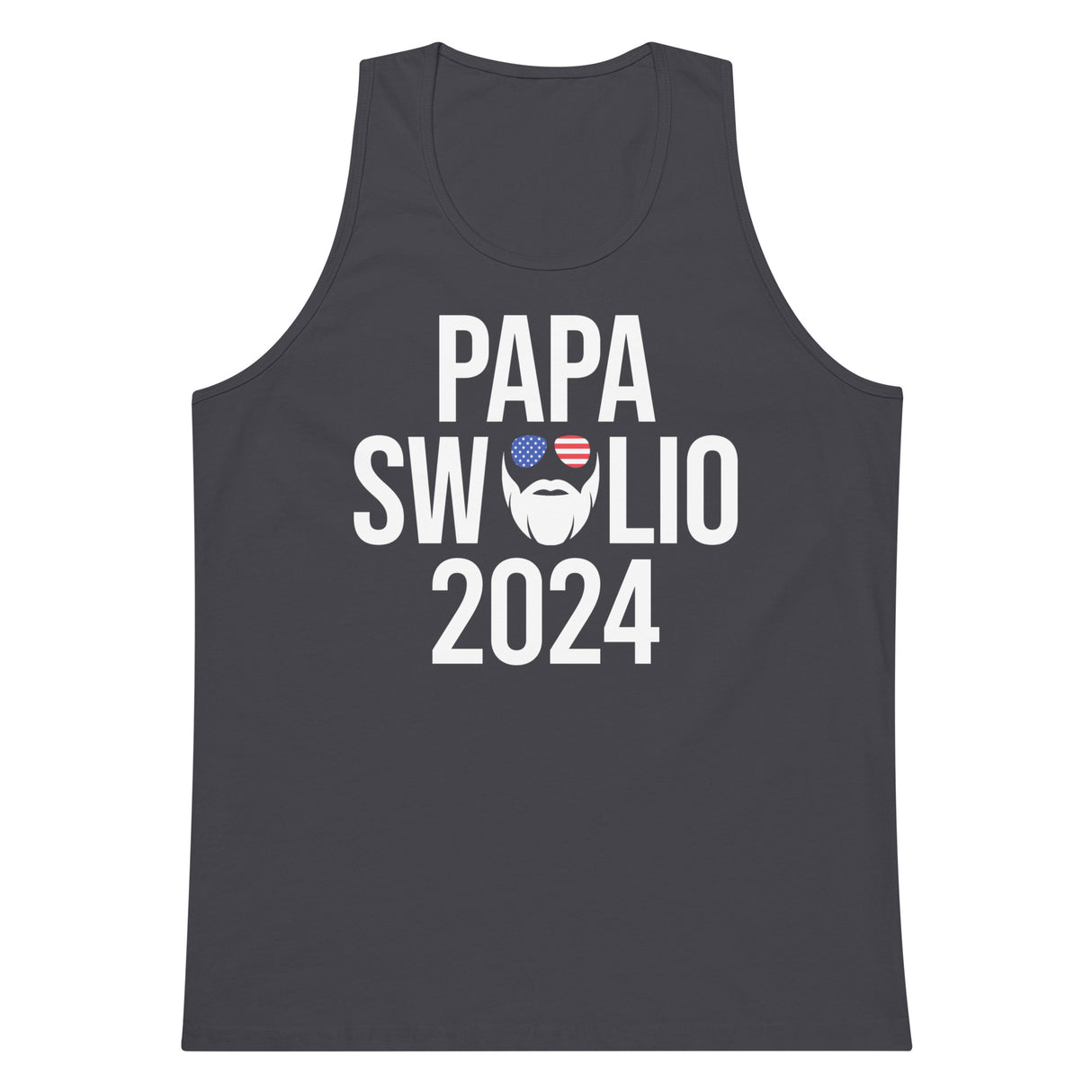 Papa Swolio 2024 Men’s Premium Tank Top
