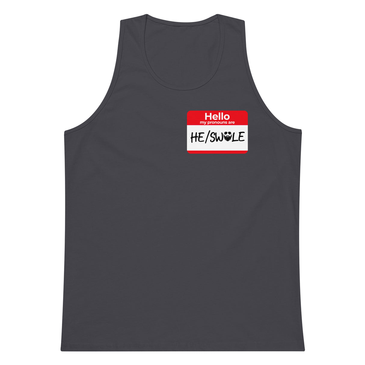 He/Swole Premium Tank Top