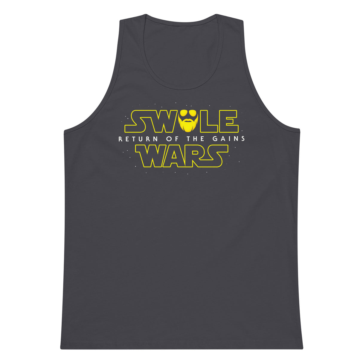 Swole Wars Yellow Premium Tank