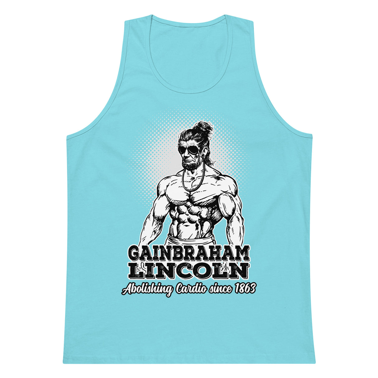 Gainbraham Lincoln Men’s Premium Tank Top
