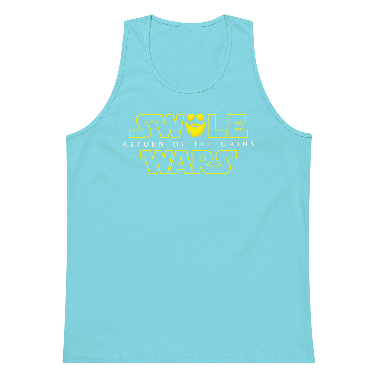 Swole Wars Yellow Premium Tank