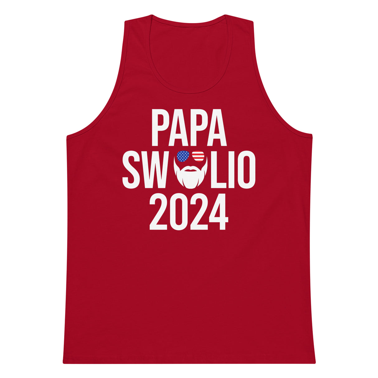 Papa Swolio 2024 Men’s Premium Tank Top