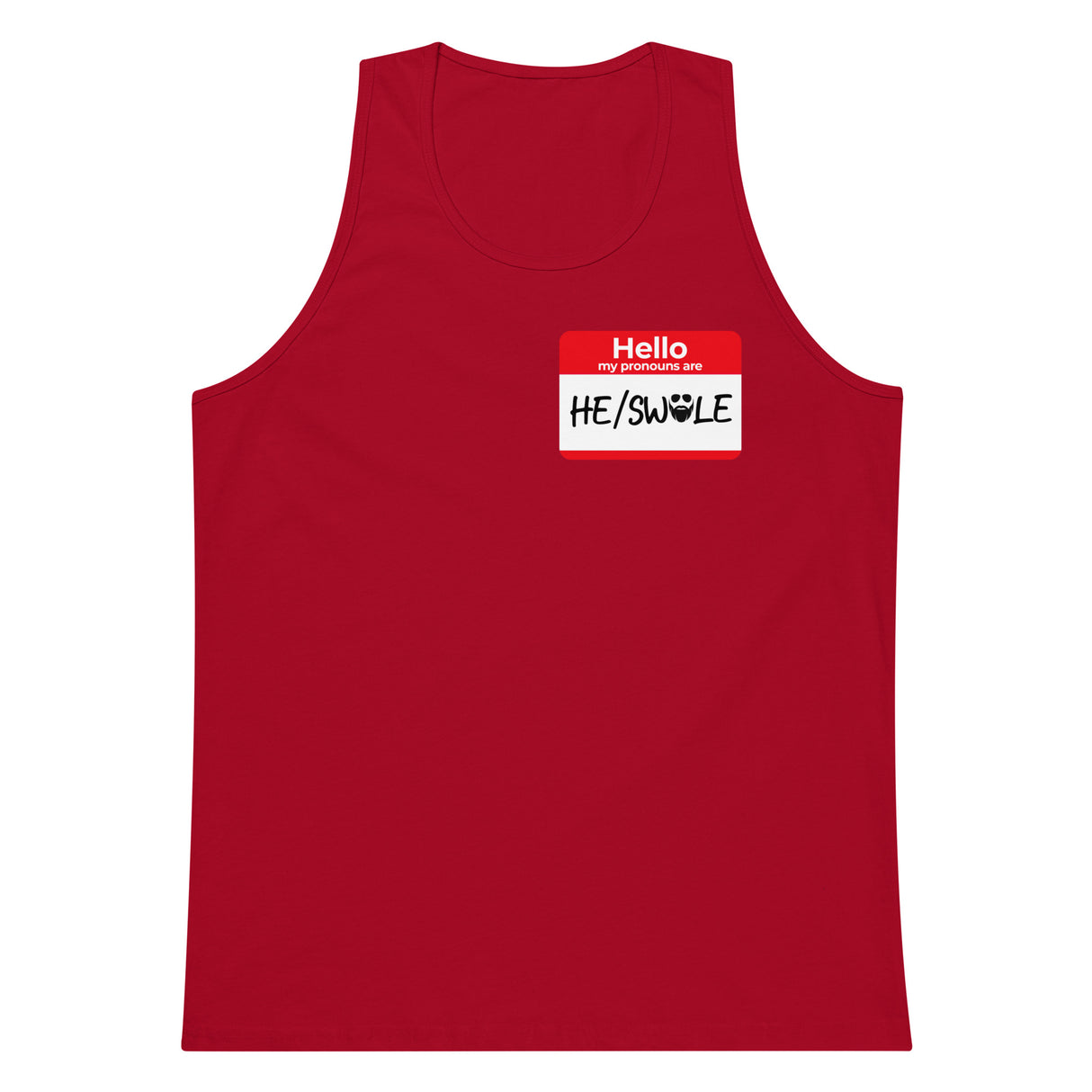 He/Swole Premium Tank Top