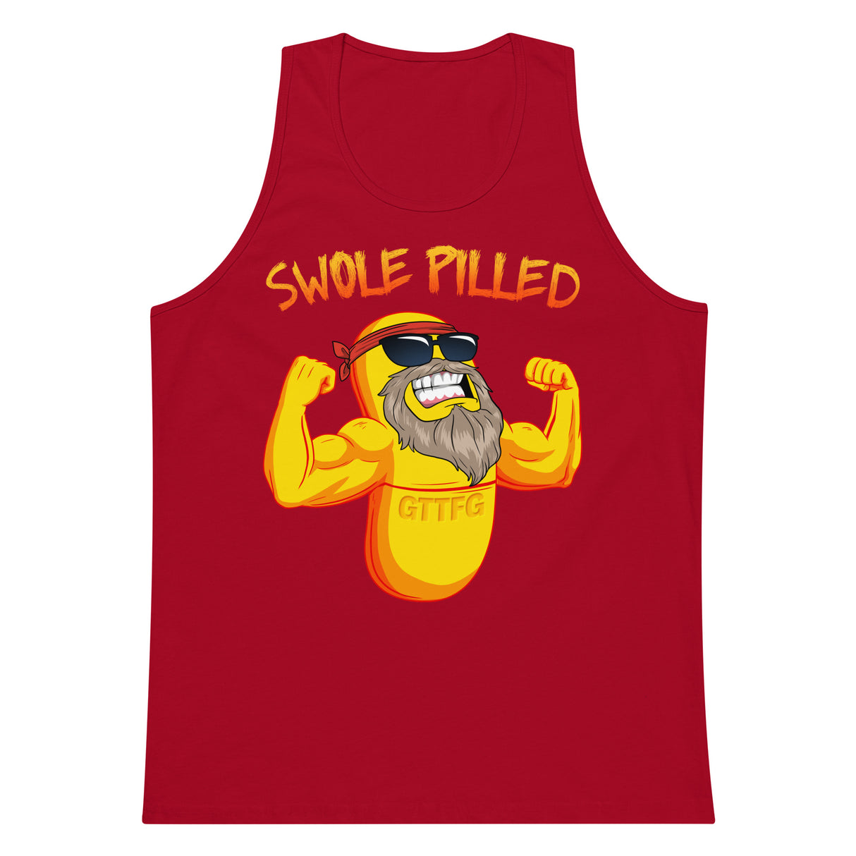 Swole Pilled Premium Tank Top