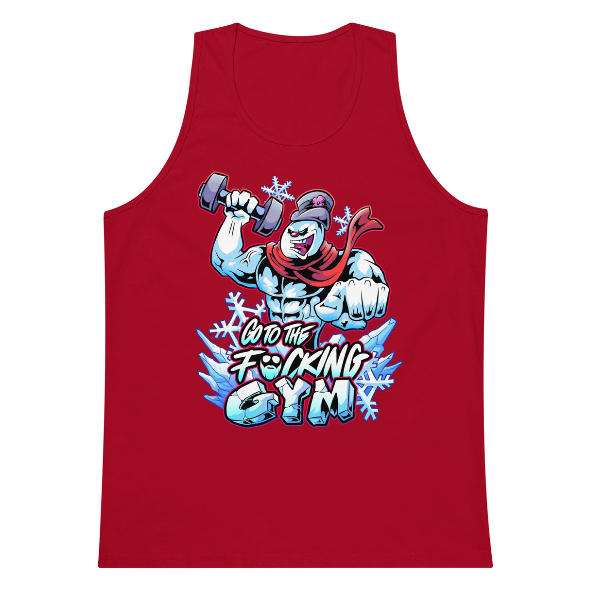 Frosty The SwoleMan Premium Tank Top