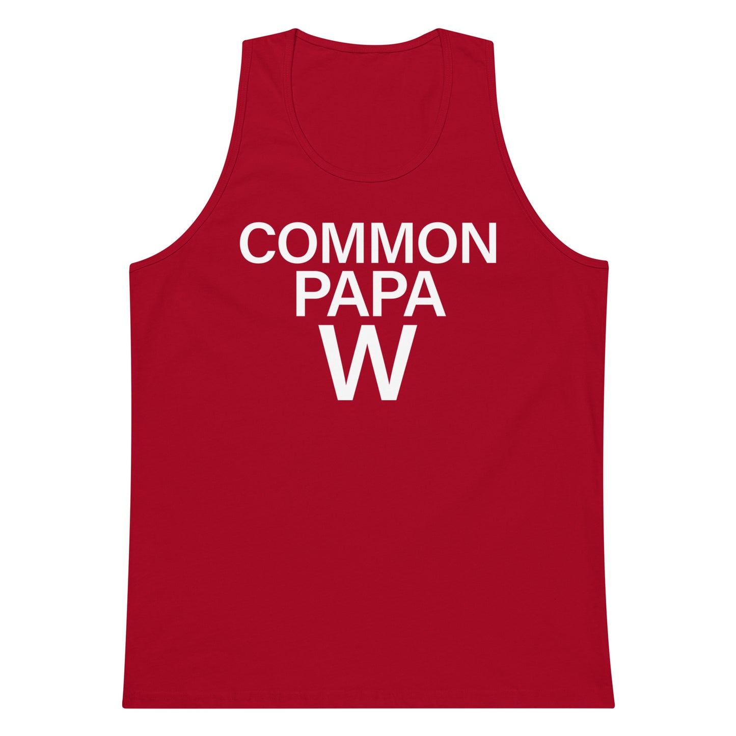 Common Papa W Premium Tank Top