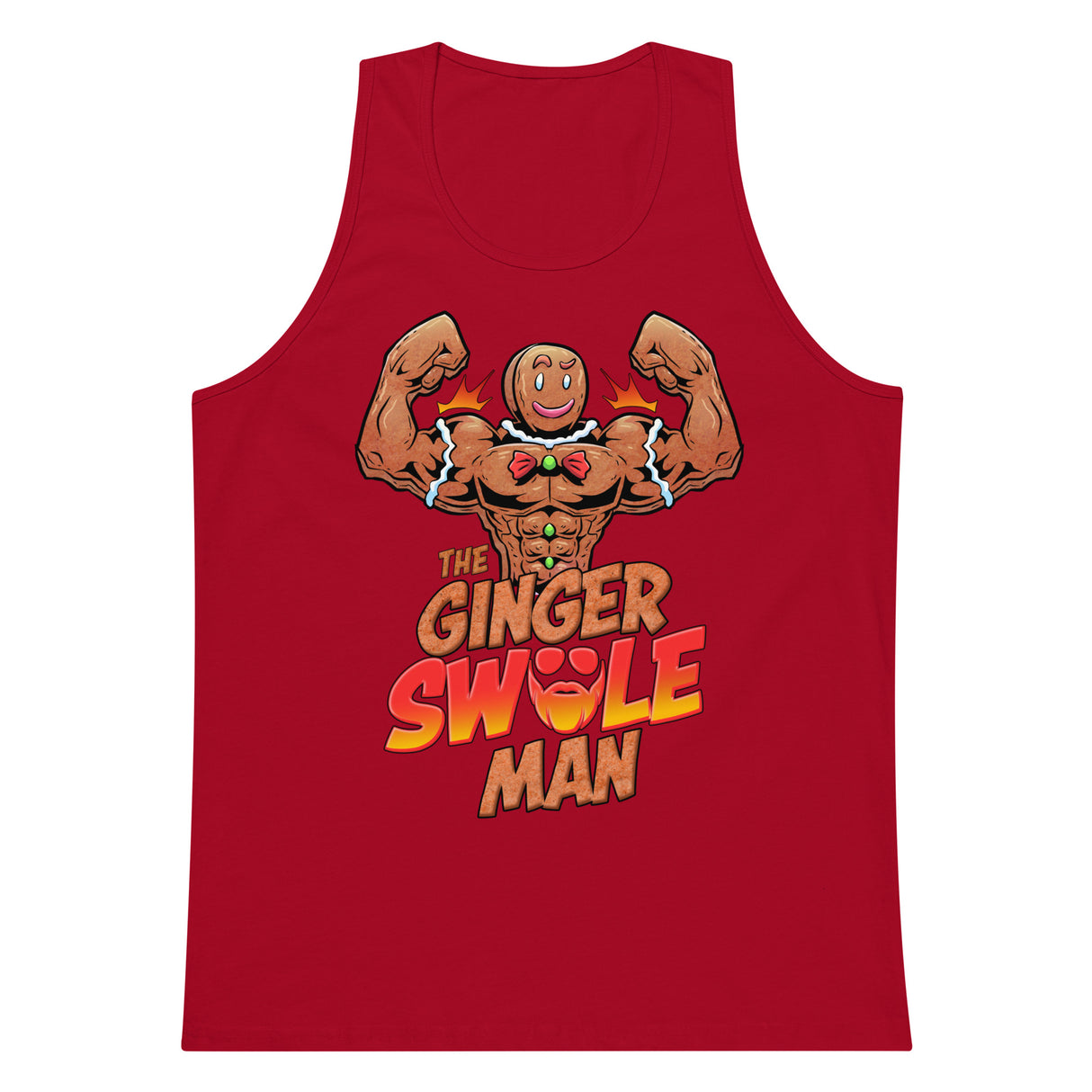 The Ginger Swole Man Premium Tank Top