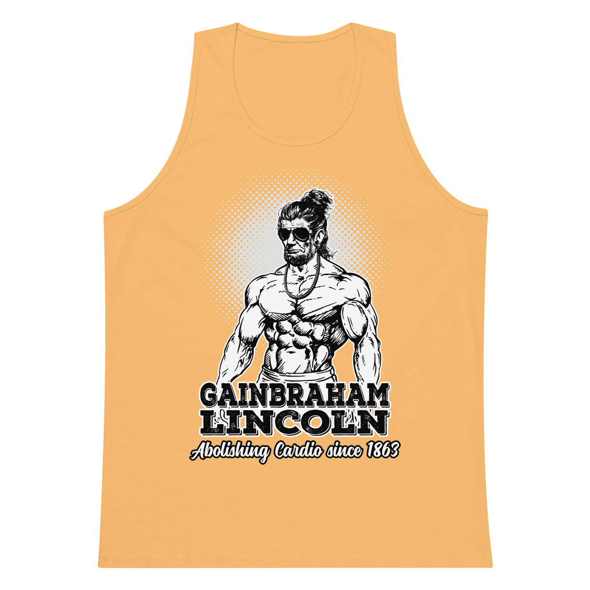 Gainbraham Lincoln Men’s Premium Tank Top