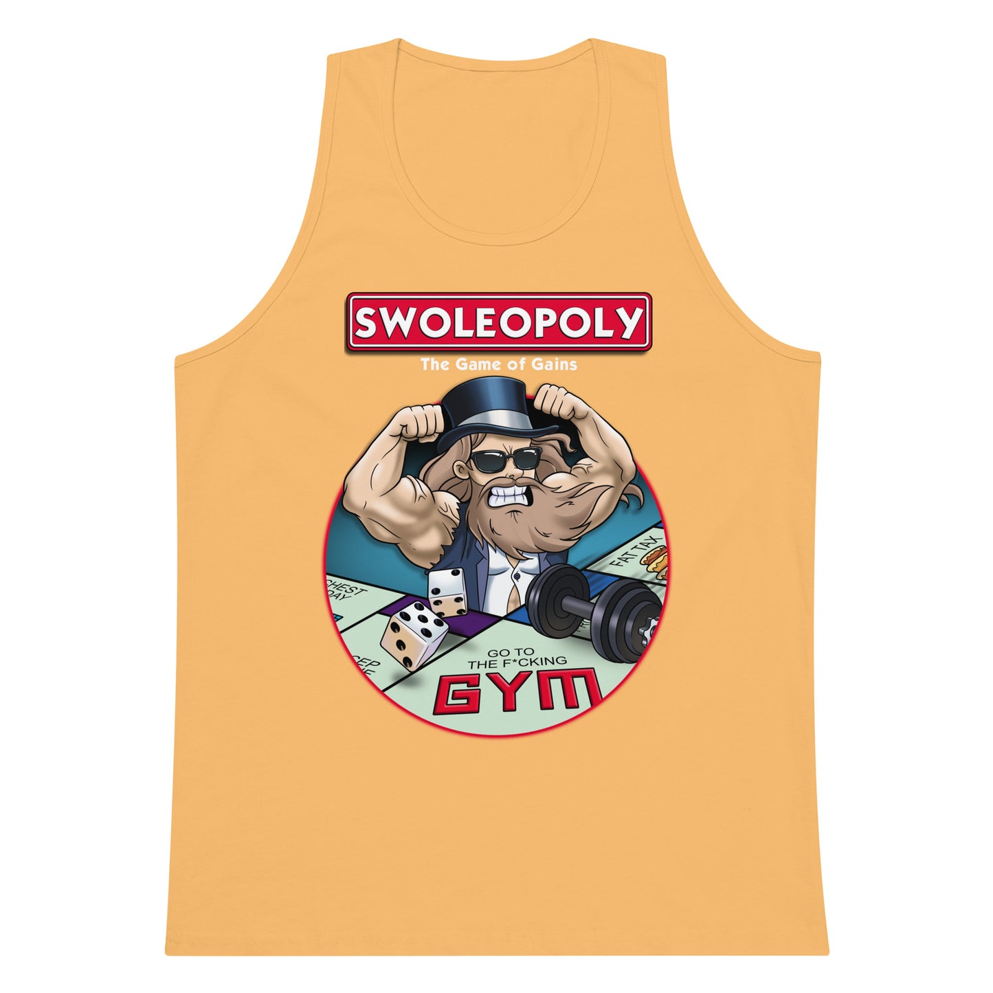 Swoleopoly Premium Tank Top