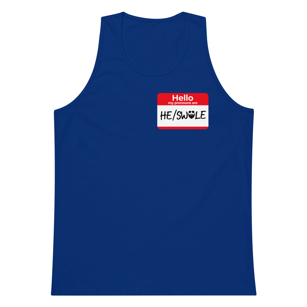 He/Swole Premium Tank Top