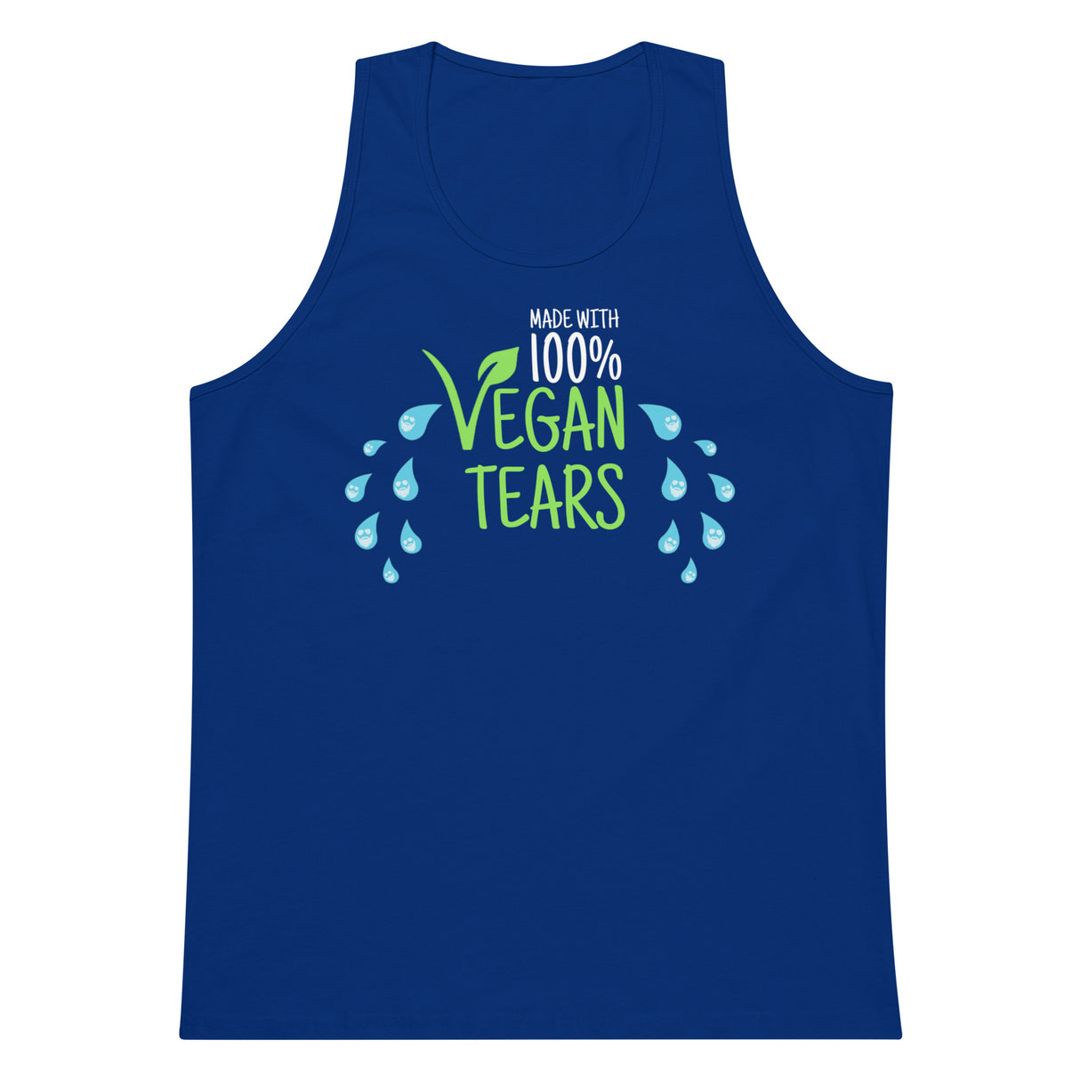 Vegan Tears Men’s Premium Tank Top