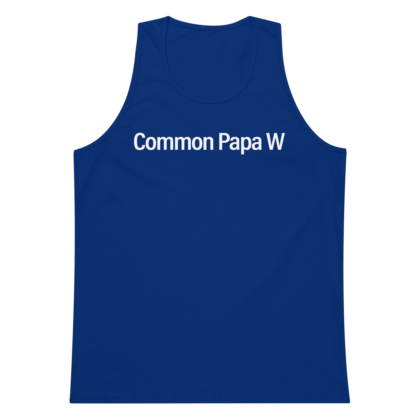 Common Papa W Premium Tank Top