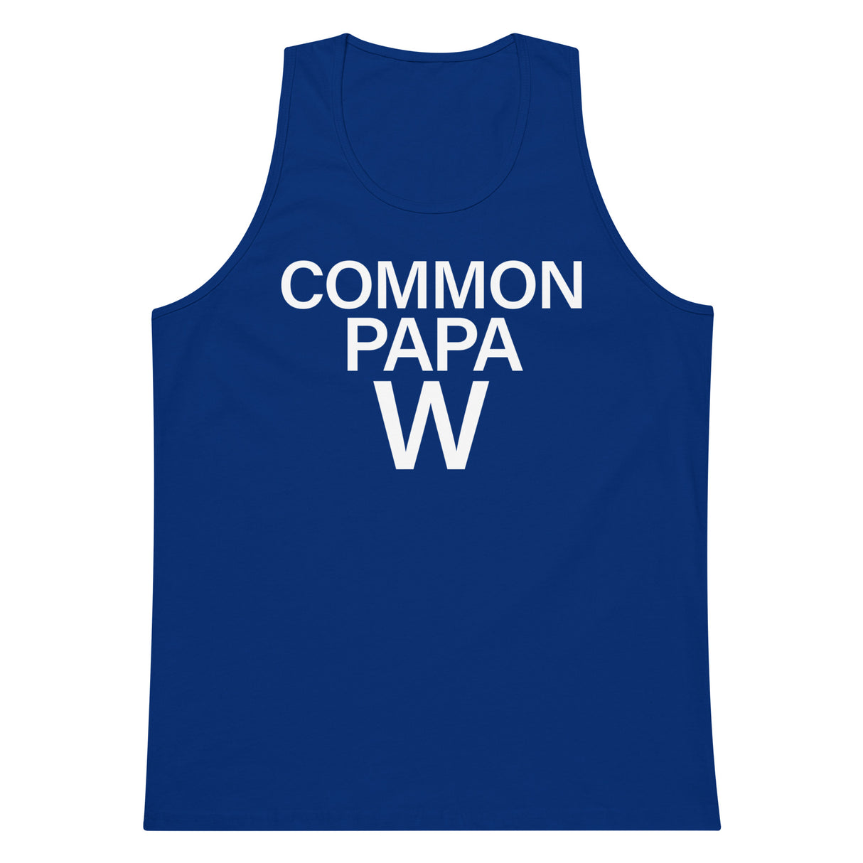 Common Papa W Premium Tank Top