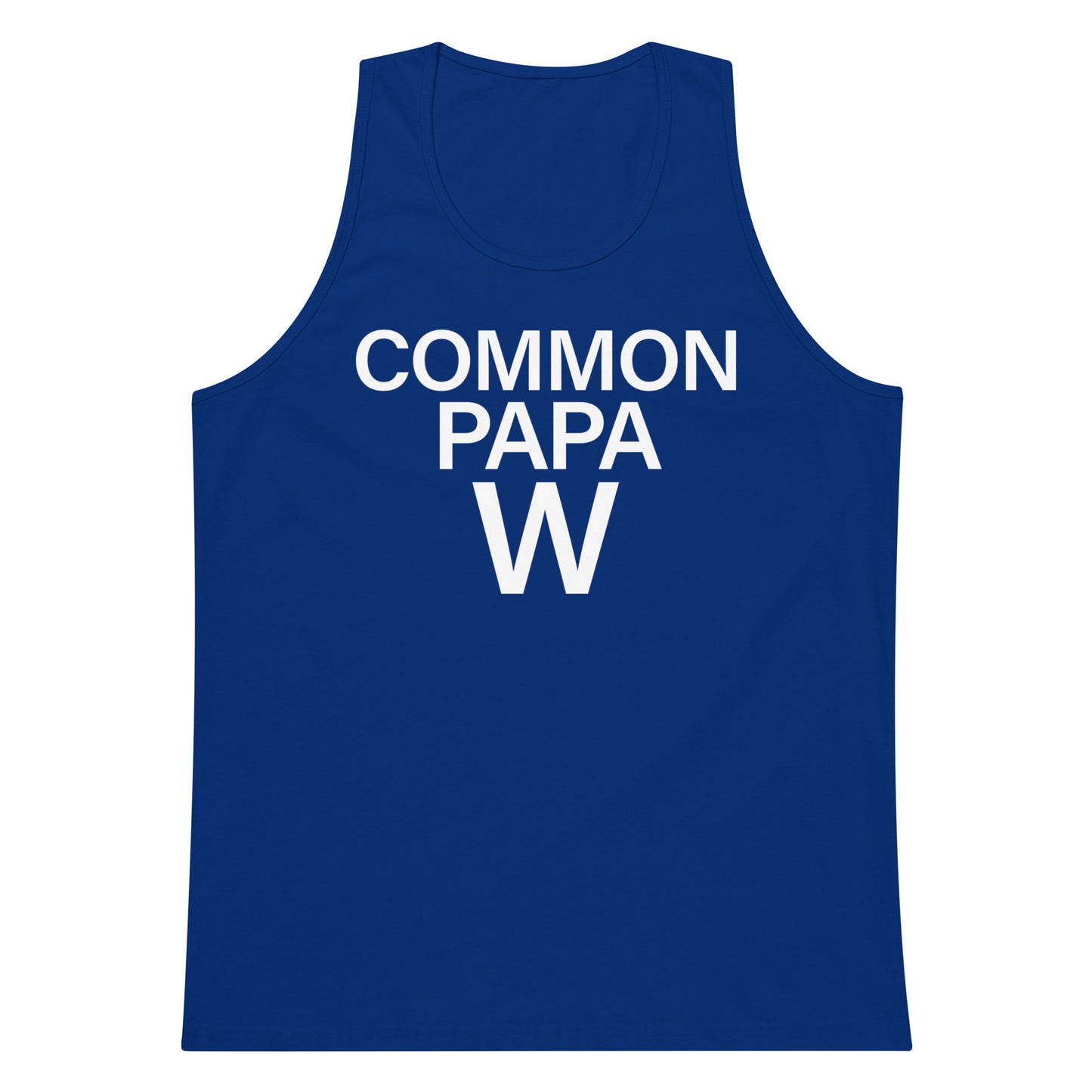 Common Papa W Premium Tank Top