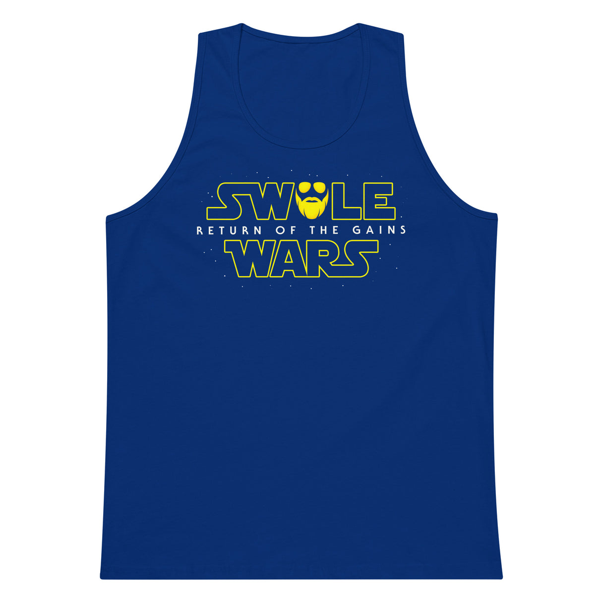 Swole Wars Yellow Premium Tank