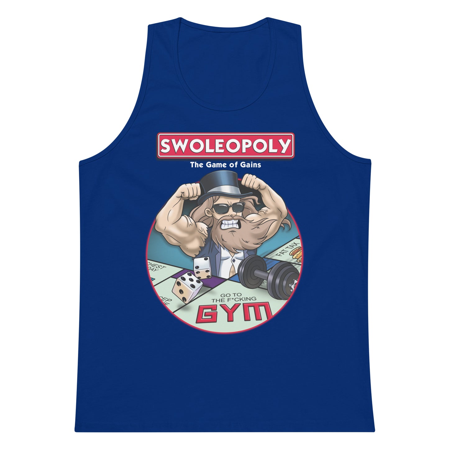 Swoleopoly Premium Tank Top