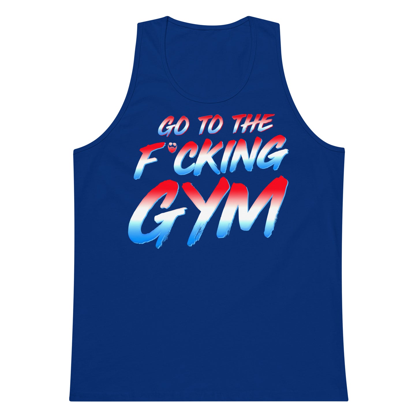 Go To The F*cking Gym USA Tank Top