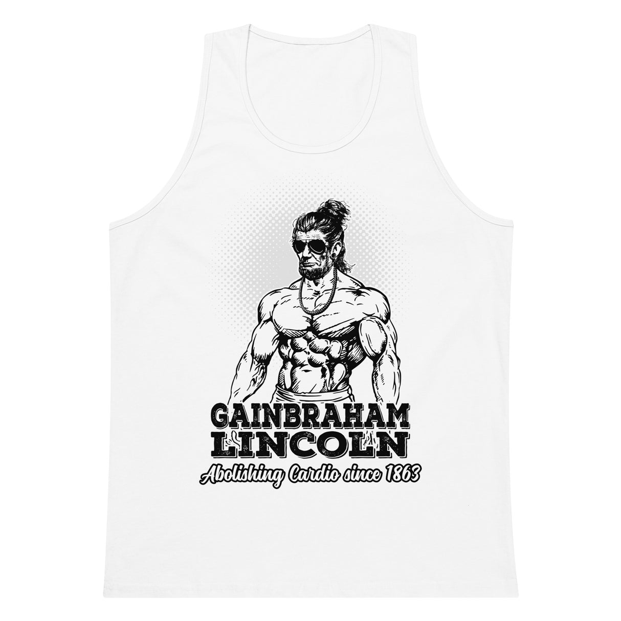 Gainbraham Lincoln Men’s Premium Tank Top