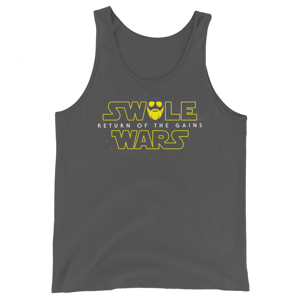Swole Wars Yellow Tank Top