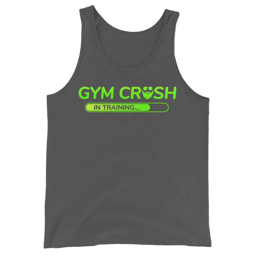Gym Crush In Training (Green) Tank Top