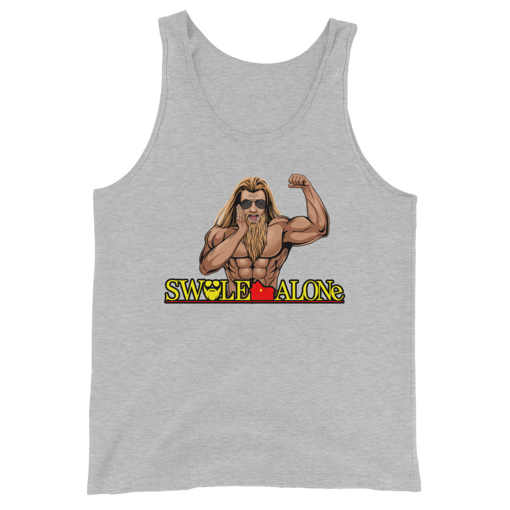 Swole Alone (Image) Tank Top