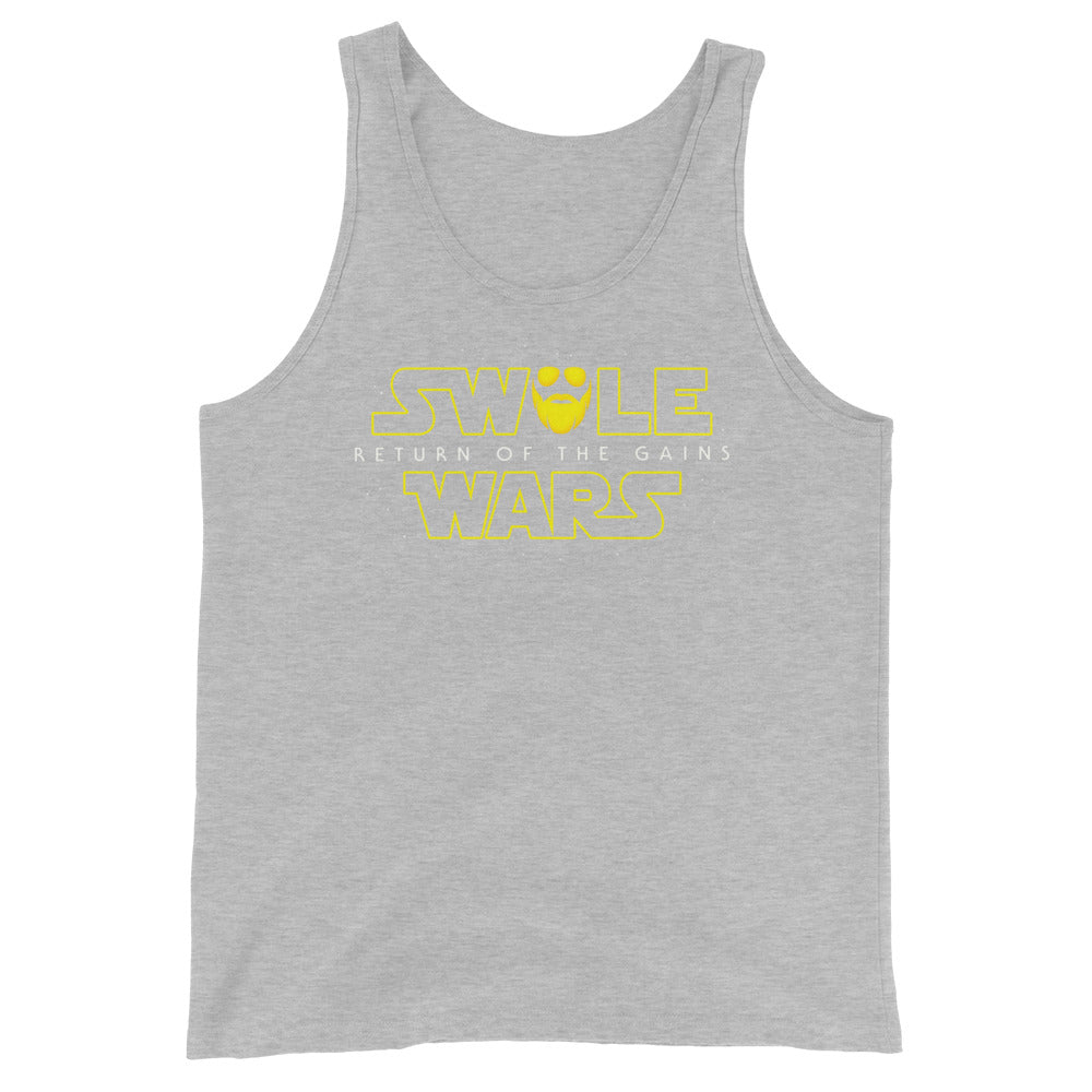 Swole Wars Yellow Tank Top