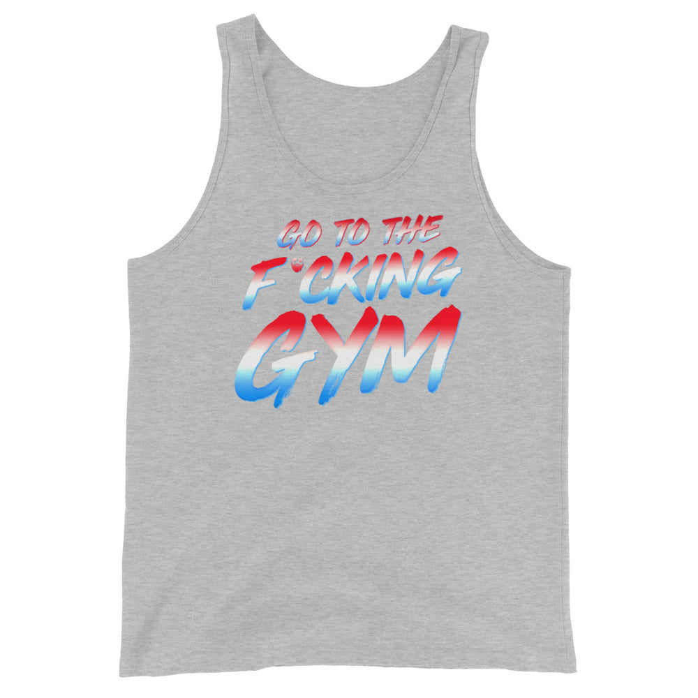 Go To The F*cking Gym USA Tank Top