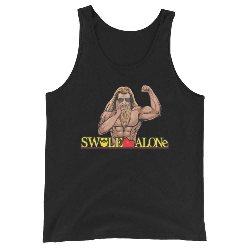 Swole Alone (Image) Tank Top