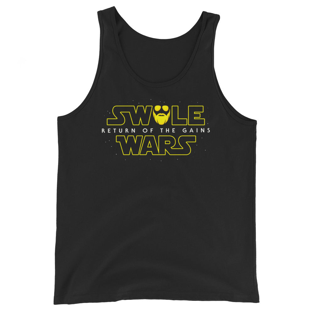 Swole Wars Yellow Tank Top