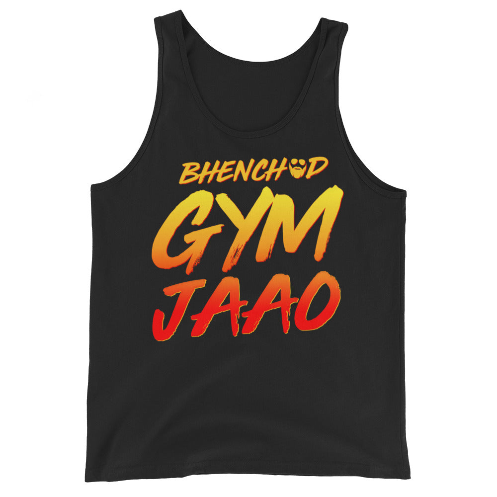 Bhenchod Gym Jaao Tank Top