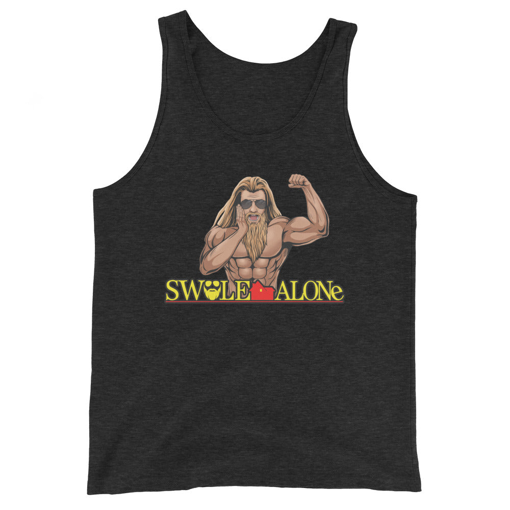 Swole Alone (Image) Tank Top