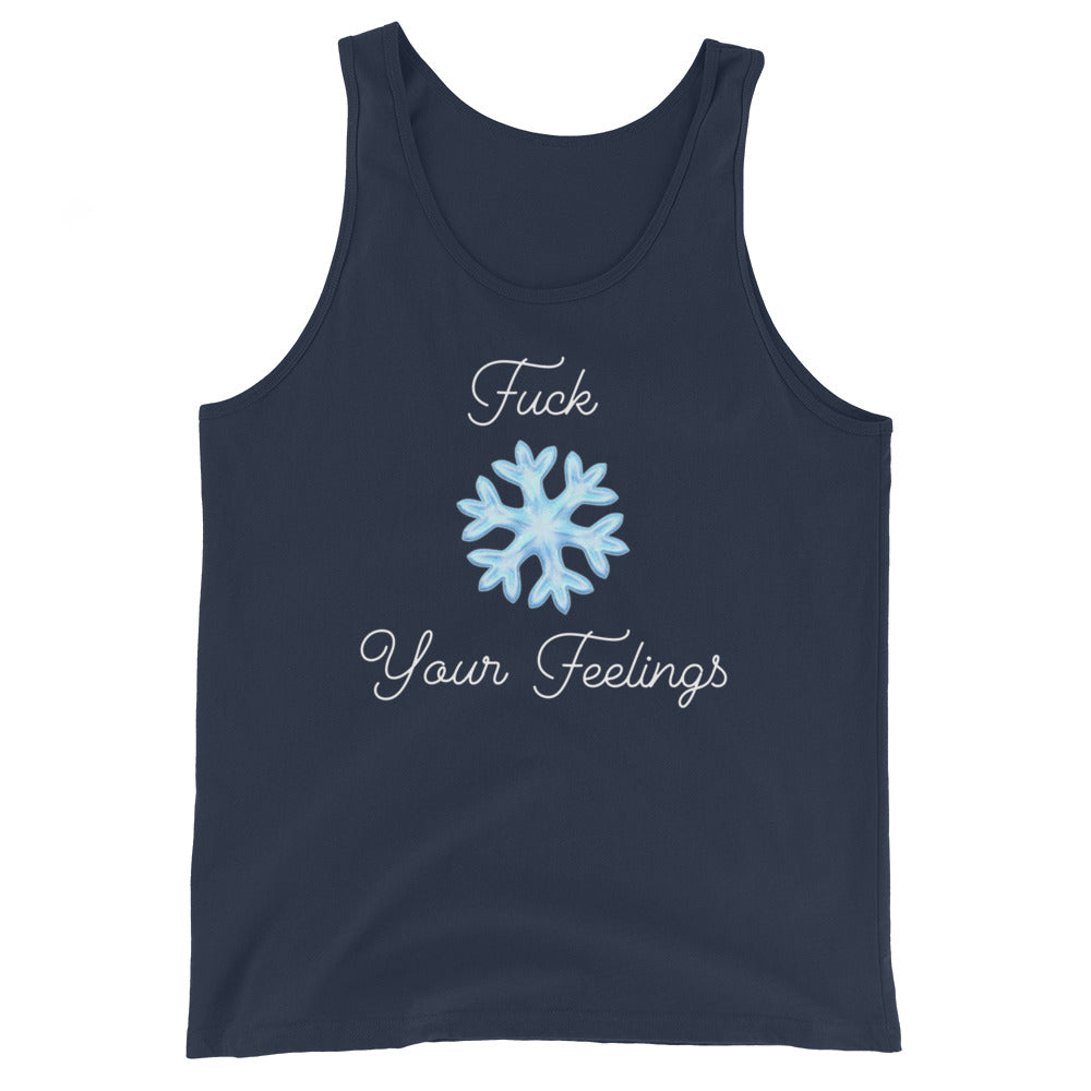 F*ck Your Feelings (Snowflake) Tank Top
