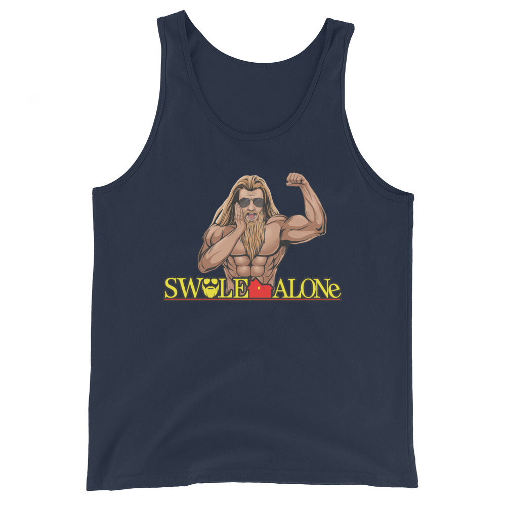 Swole Alone (Image) Tank Top