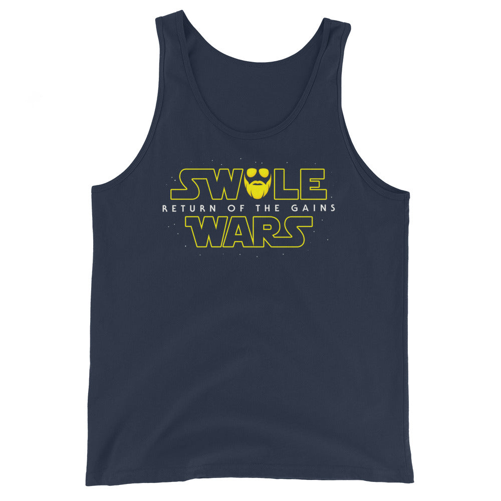Swole Wars Yellow Tank Top