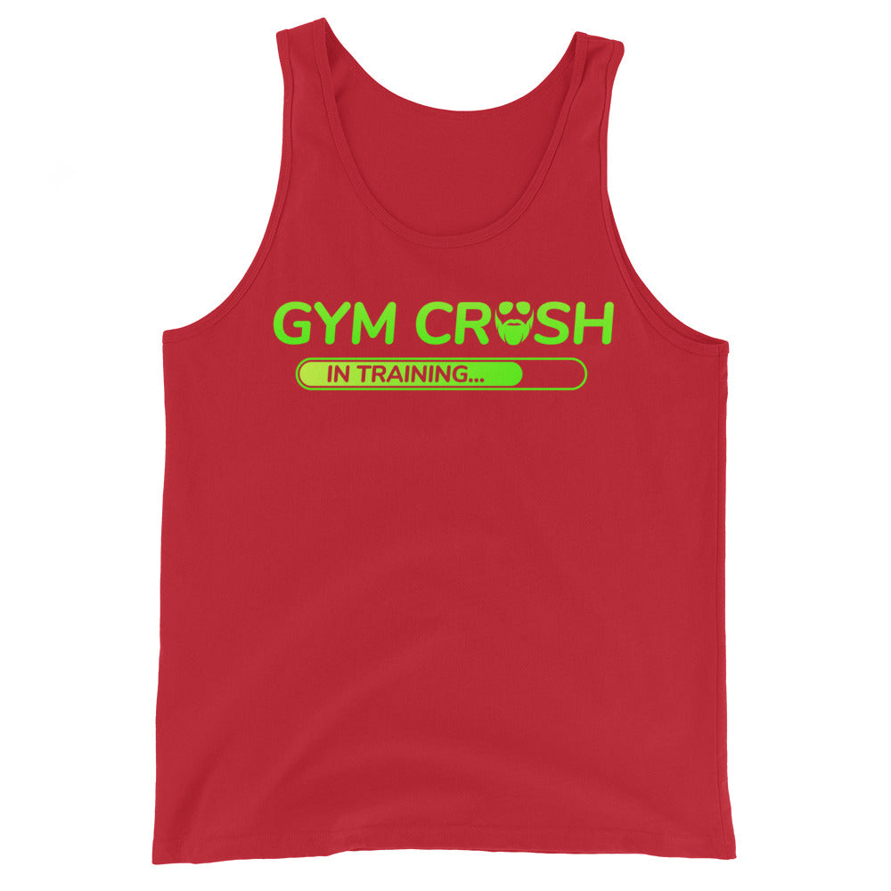 Gym Crush In Training (Green) Tank Top