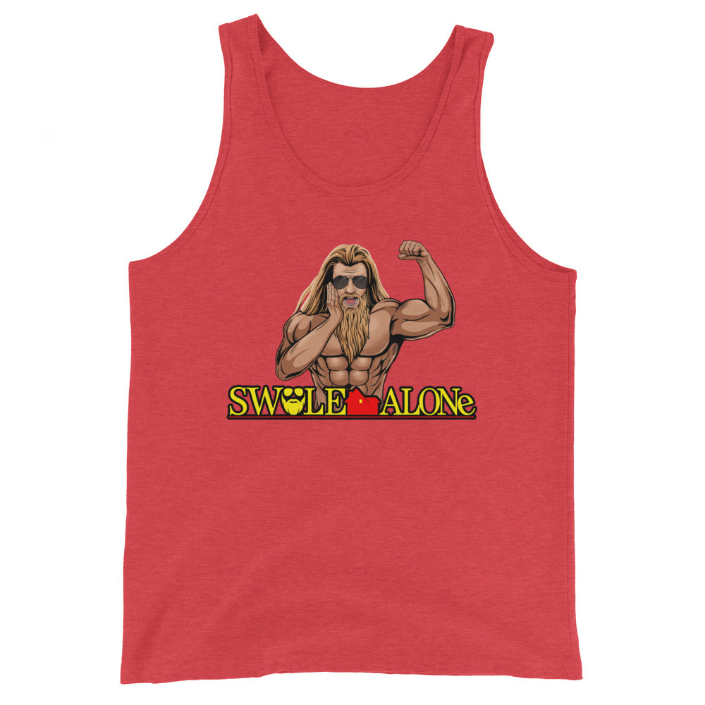Swole Alone (Image) Tank Top