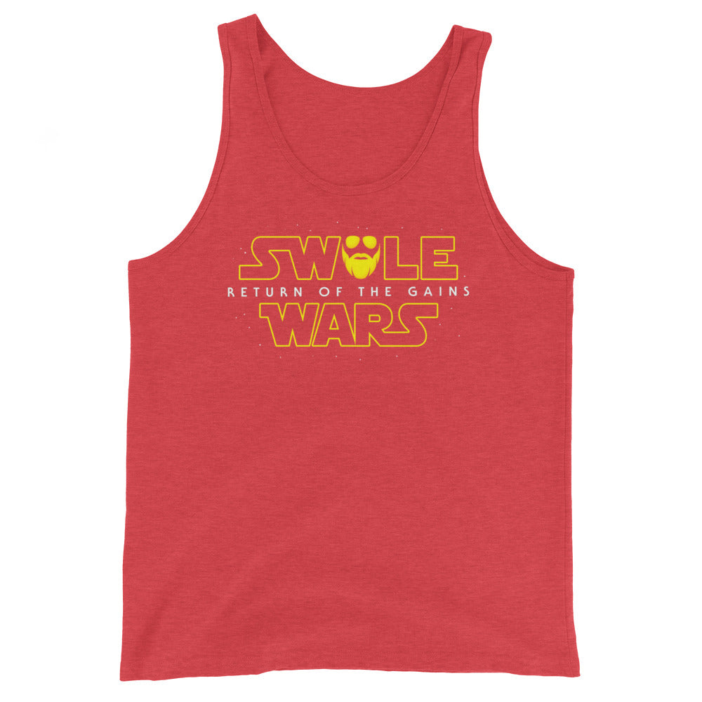 Swole Wars Yellow Tank Top