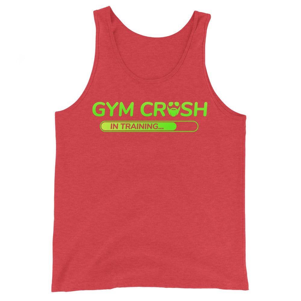 Gym Crush In Training (Green) Tank Top