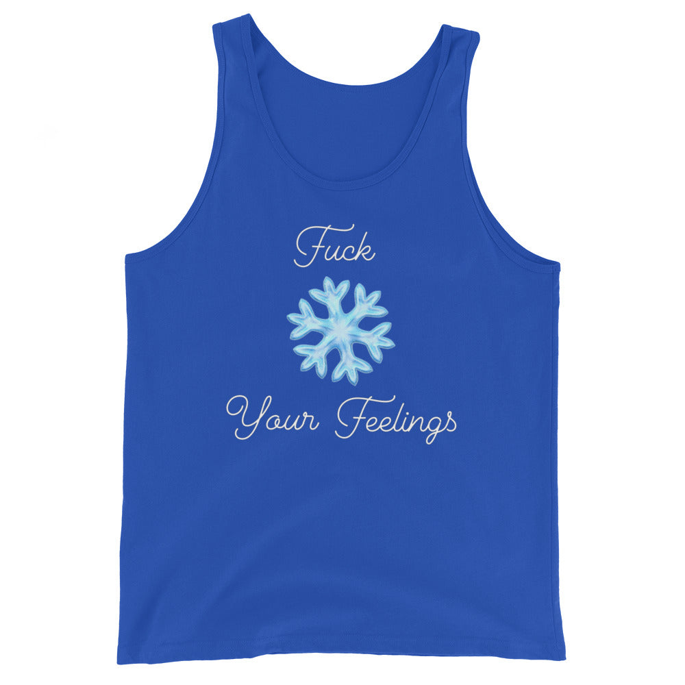 F*ck Your Feelings (Snowflake) Tank Top