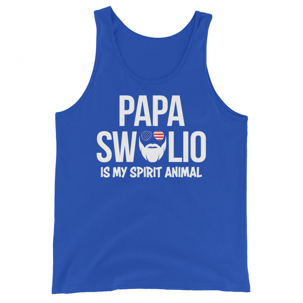 Papa Swolio Is My Spirit Animal Tank Top