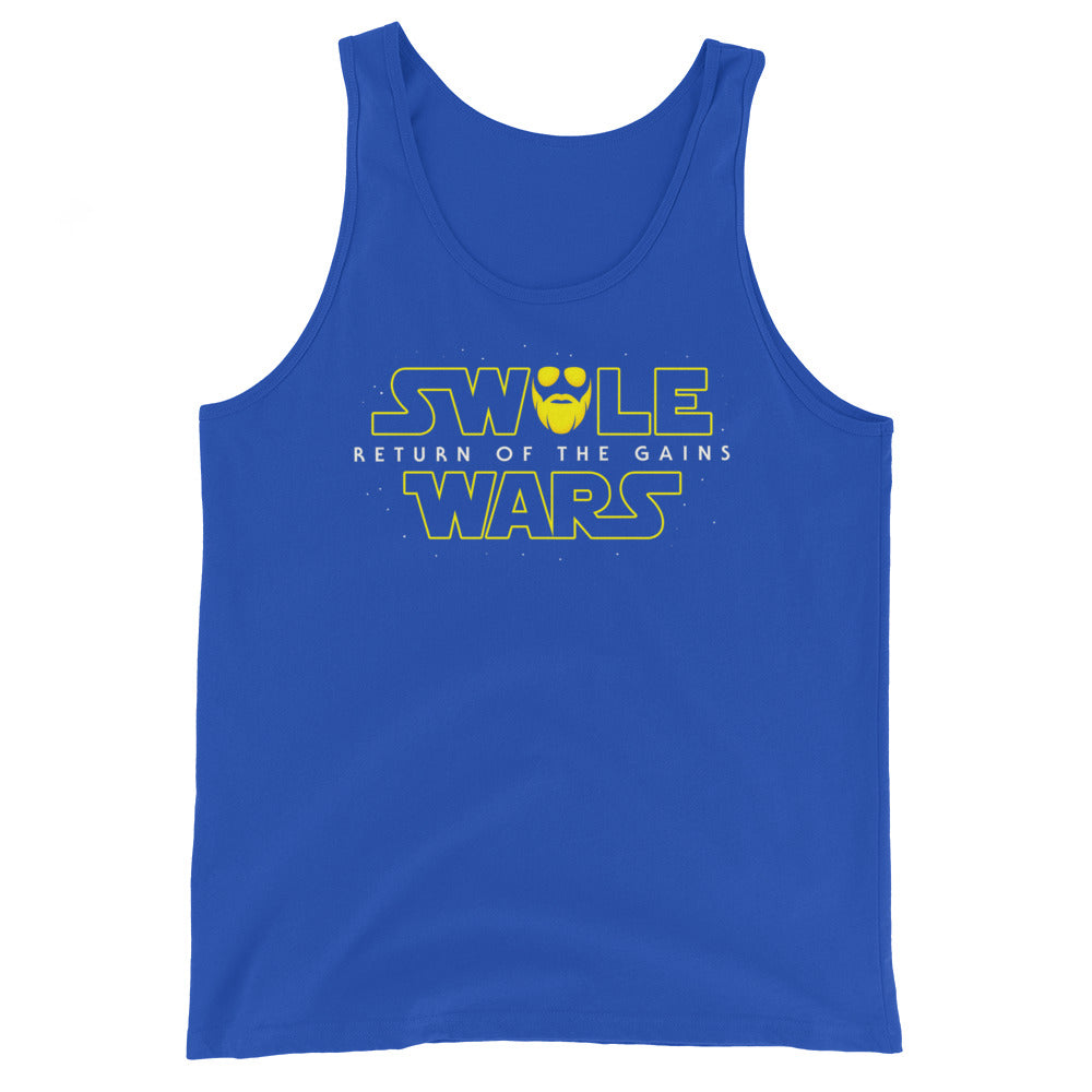 Swole Wars Yellow Tank Top