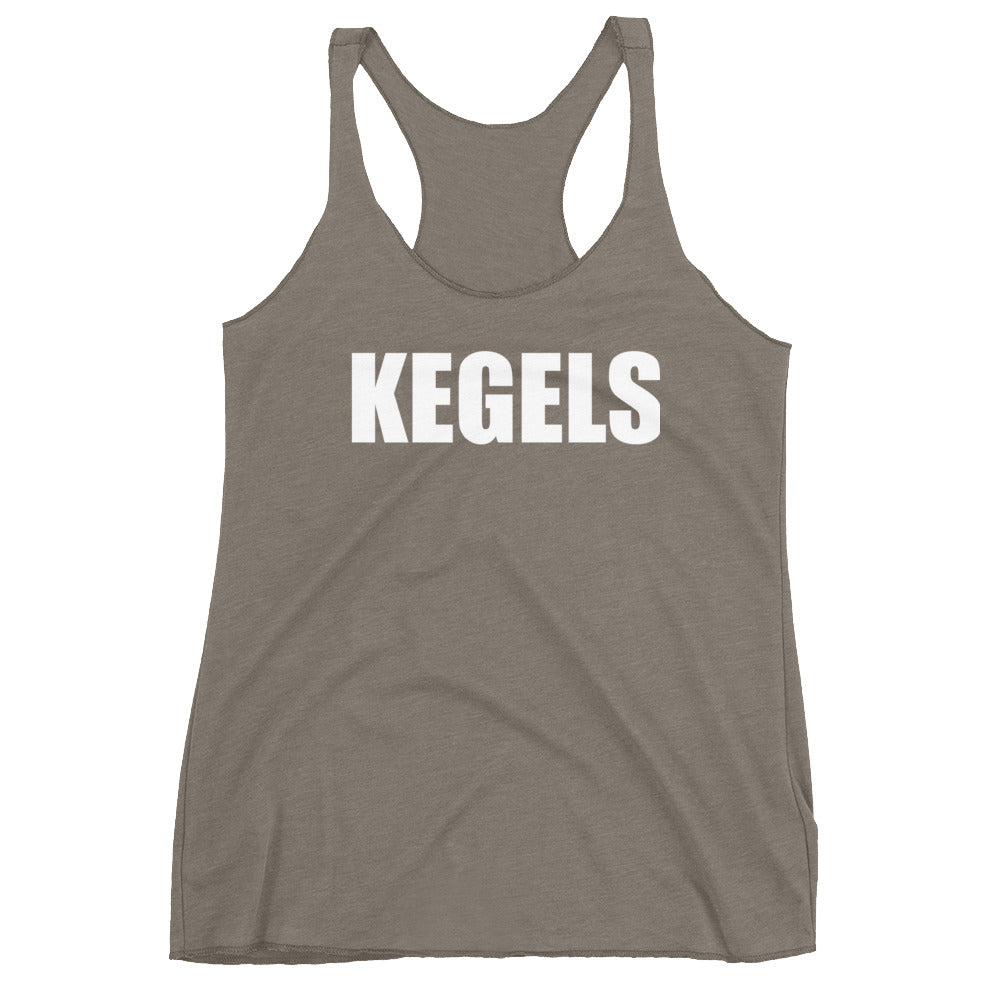 KEGELS Women's Racerback Tank