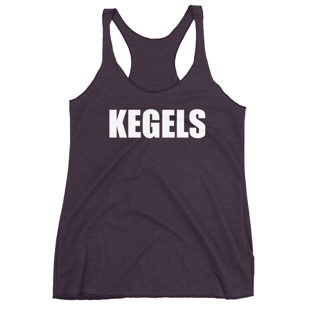 KEGELS Women's Racerback Tank