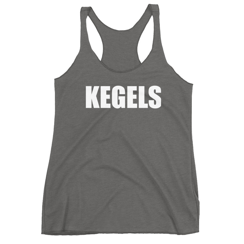 KEGELS Women's Racerback Tank
