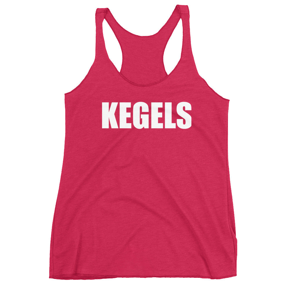 KEGELS Women's Racerback Tank