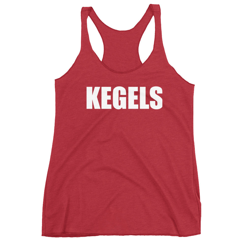 KEGELS Women's Racerback Tank